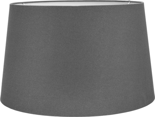 Winston 25cm Grey Handloom Tapered Cylinder Shade