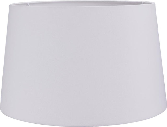 Winston 25cm White Handloom Tapered Cylinder Shade