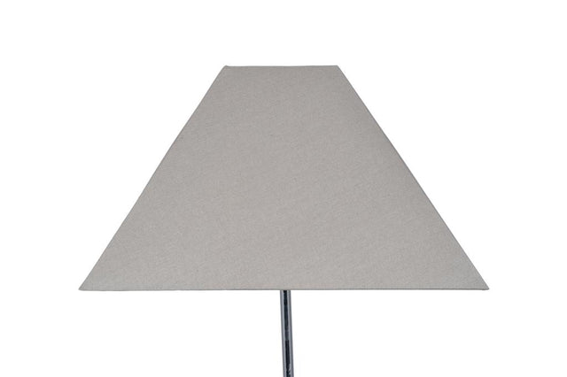Pyramid 30cm Steel Grey Cotton Tapered Square Shade