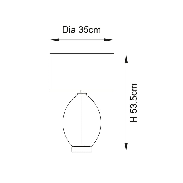 Elin Dimple Touch Table