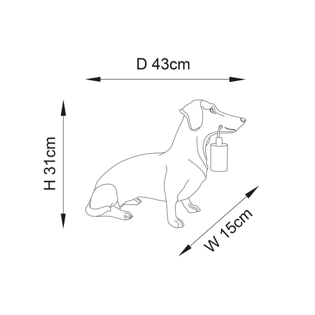 Dachshund Table