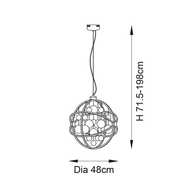 Muni 480mm pendant