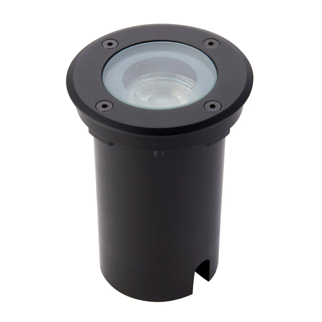 Pillar round Black IP65 7W
