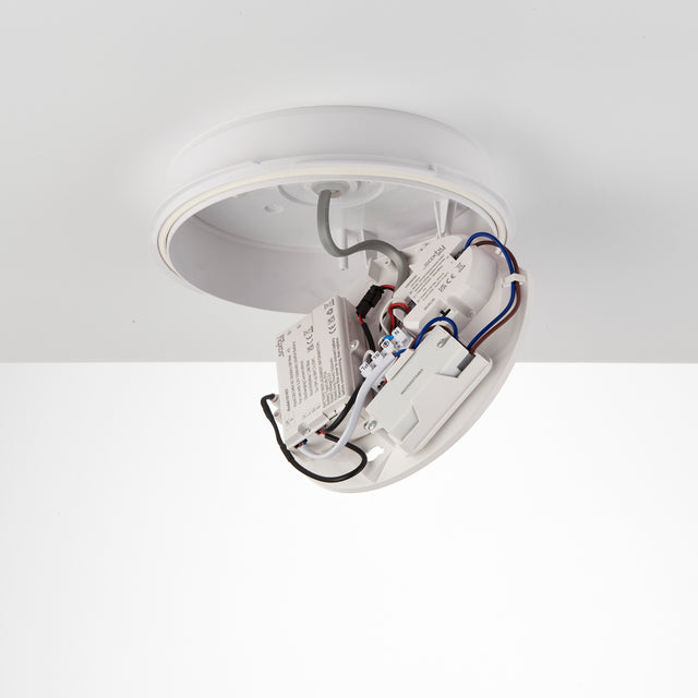 Saxby HeroPRO Mini CCT Tri Wattage Bulkhead Microwave Emergency