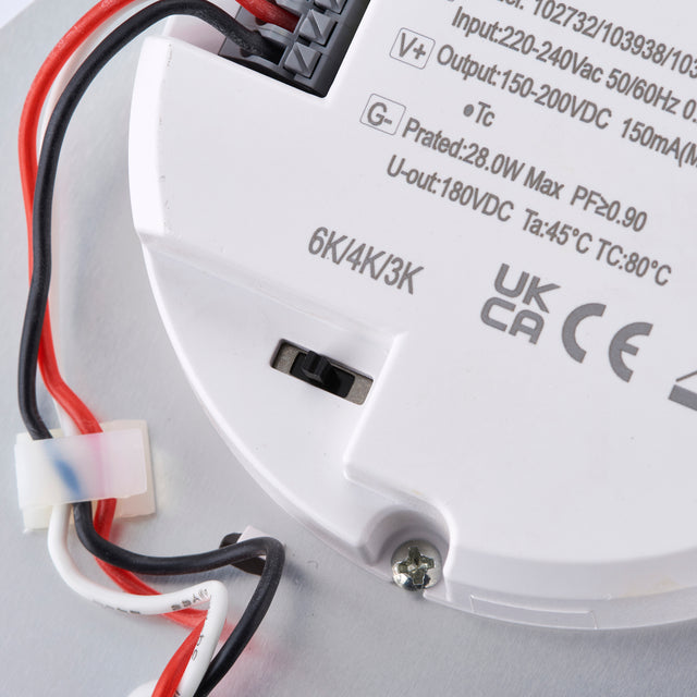 Saxby HeroPRO XL CCT Tri Wattage Bulkhead Emergency