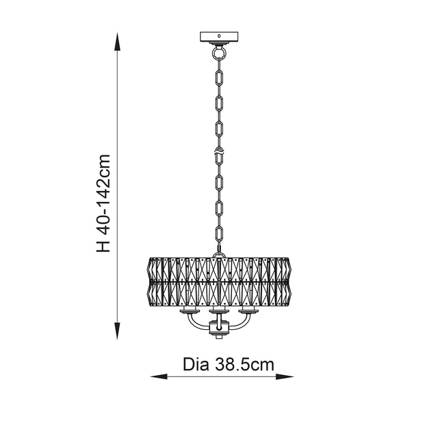 Clifton 3lt Pendant