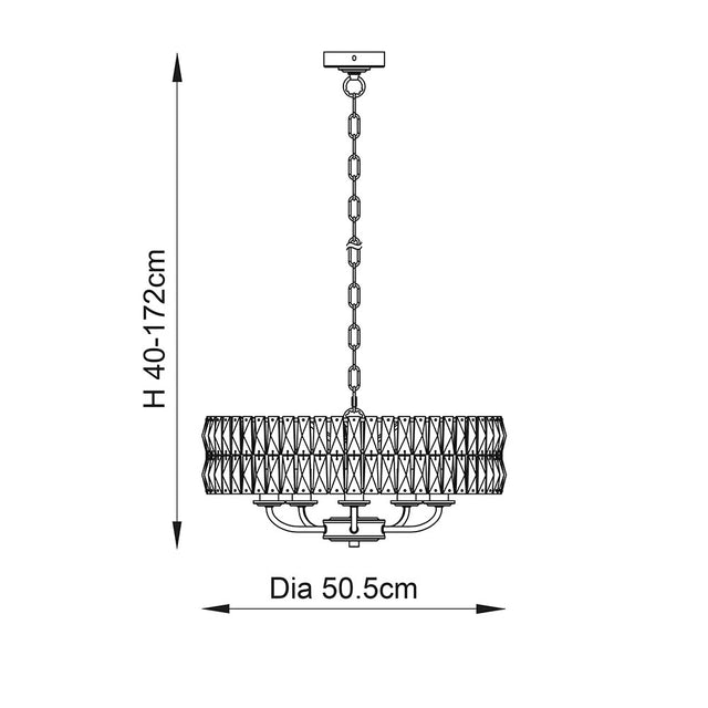 Clifton 5lt Pendant