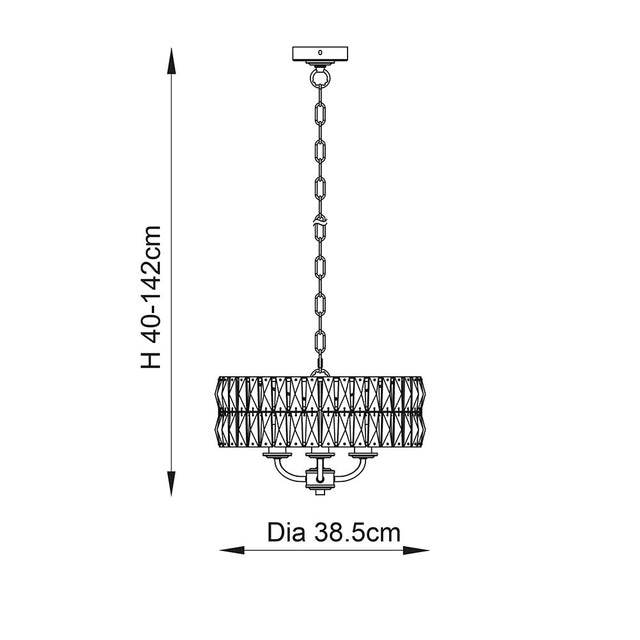 Clifton 3lt Pendant