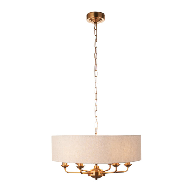 Highclere 6lt Pendant