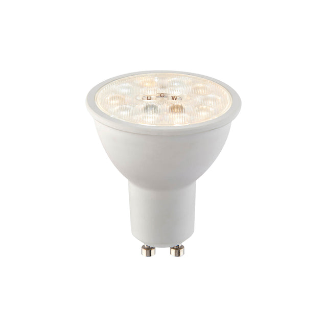 GU10 CCT 7W | 600LM | 86LM/W | 2700K/4000K/6500K | 60 Beam Angle