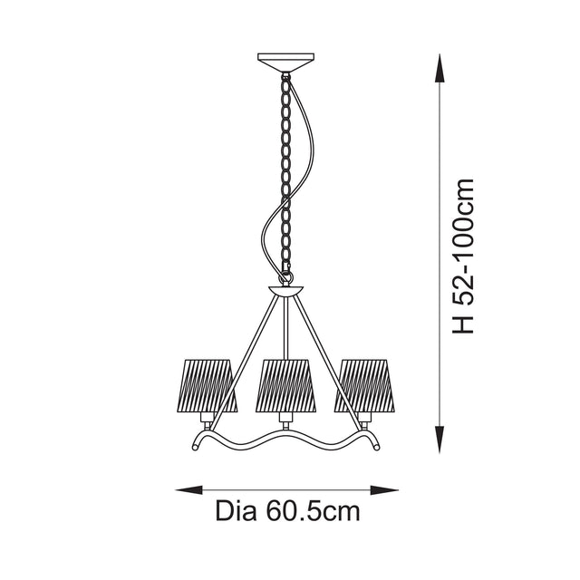 Wriggle 3lt Pendant