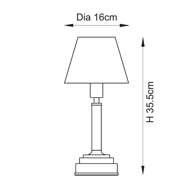 Upton Rechargeable & Ivy 16cm Table