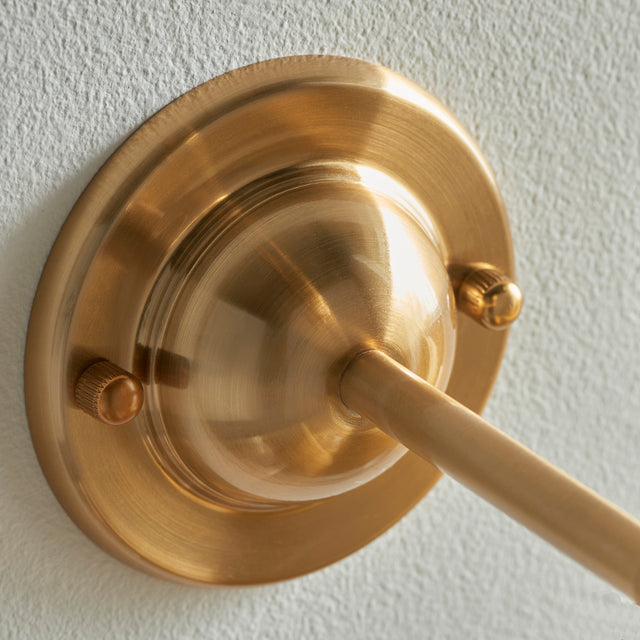 Dome T Bar Wall Fitting
