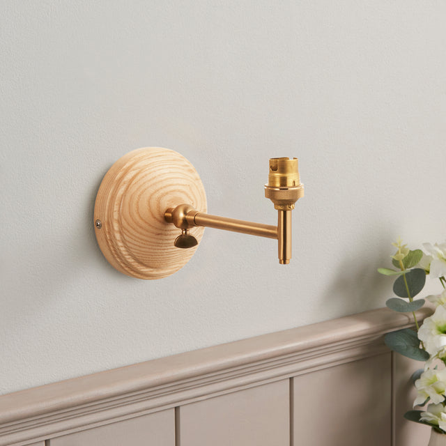 Wood Wing Wall Fitting