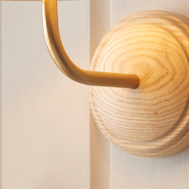 Wood Arc Wall Fitting