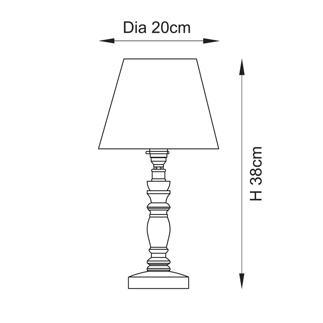 Bibury & Zigzag 20cm Table