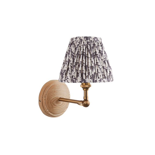 Wood Wing & Leaf 16cm Wall