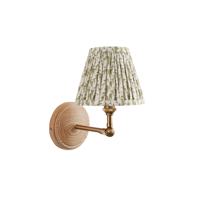 Wood Wing & Leaf 16cm Wall