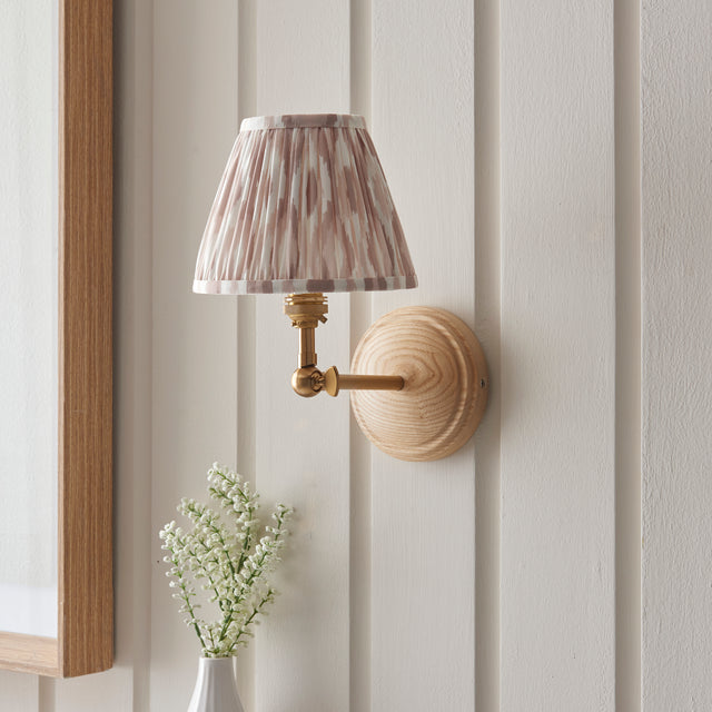 Wood Wing & Ikat 16cm Wall
