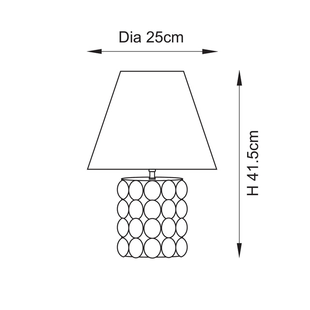 Bobble & Ripple 25cm Table
