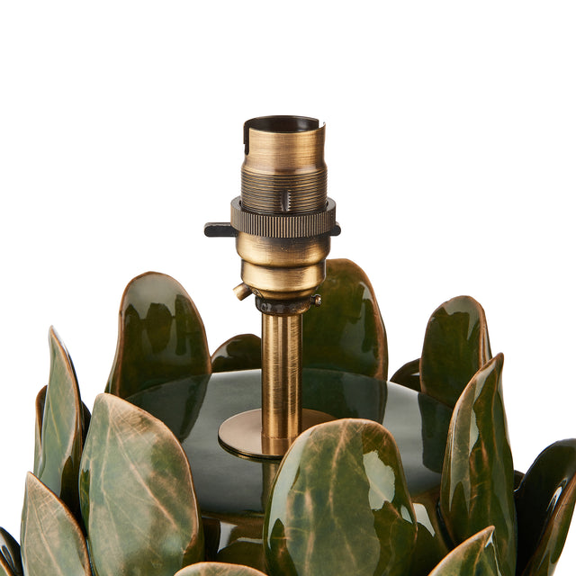 Layered Leaf & Zigzag 35cm Table