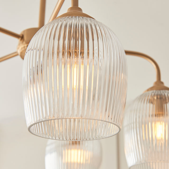 Ashcroft Ribbed Pendant