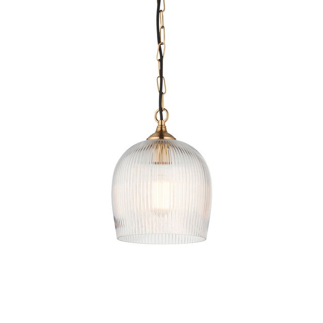 Ashcroft Ribbed Pendant