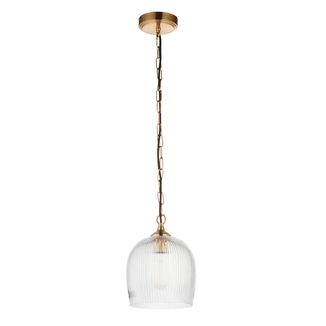 Ashcroft Ribbed Pendant