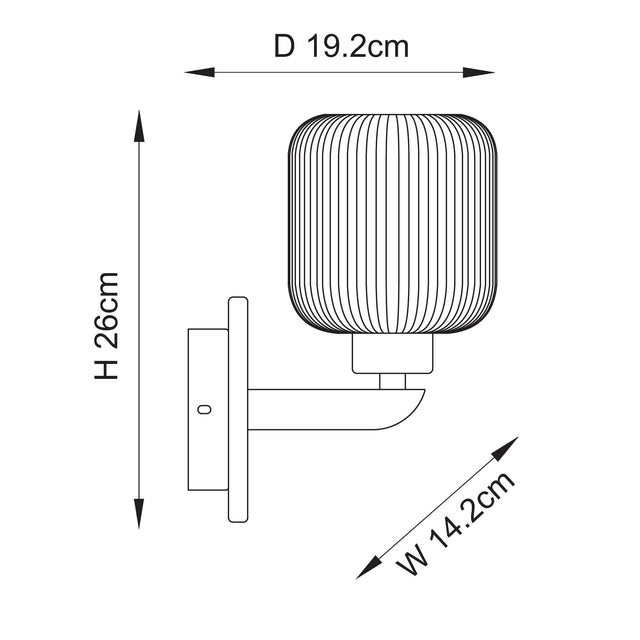 Travi Ribbed Wall