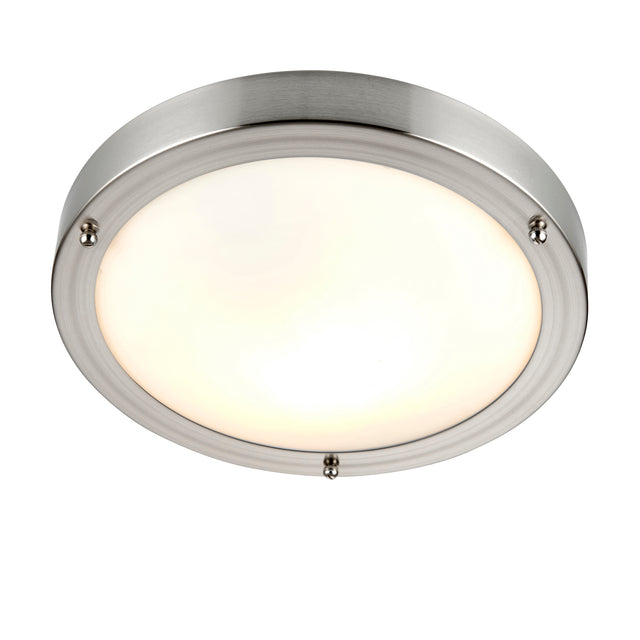 Portico satin Nickel IP44 40W