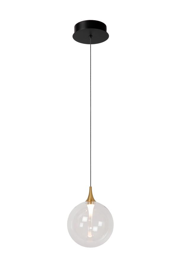 Lucide GISELA Pendant Light Ø 16 cm - 1x5W 2700K - Transparent