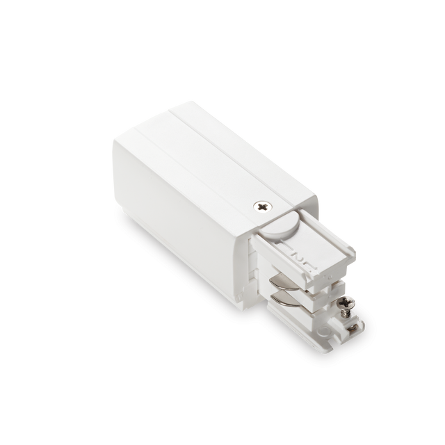 LINK TRIMLESS MAIN CONNECTOR END LEFT ON-OFF WH