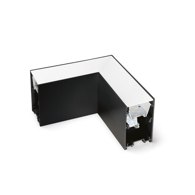 FLUO CORNER 4000K BK