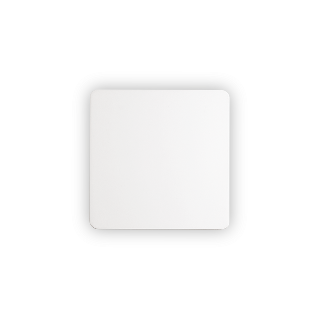 COVER AP D15 SQUARE WHITE