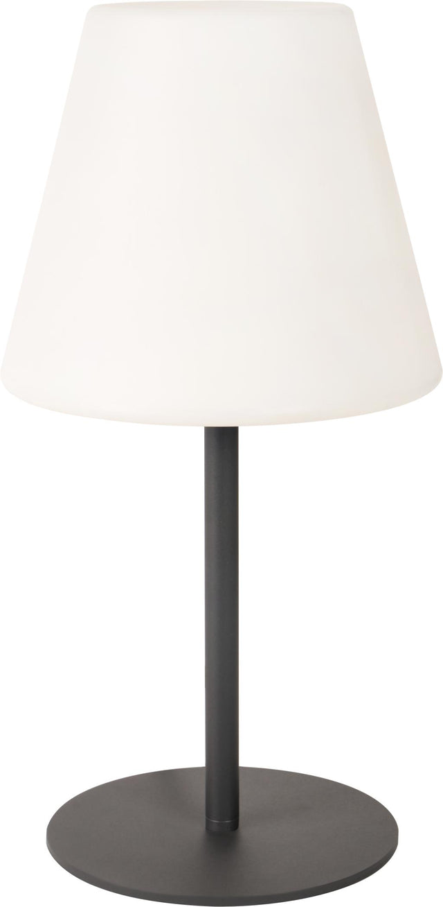 Grey Outdoor Table Lamp