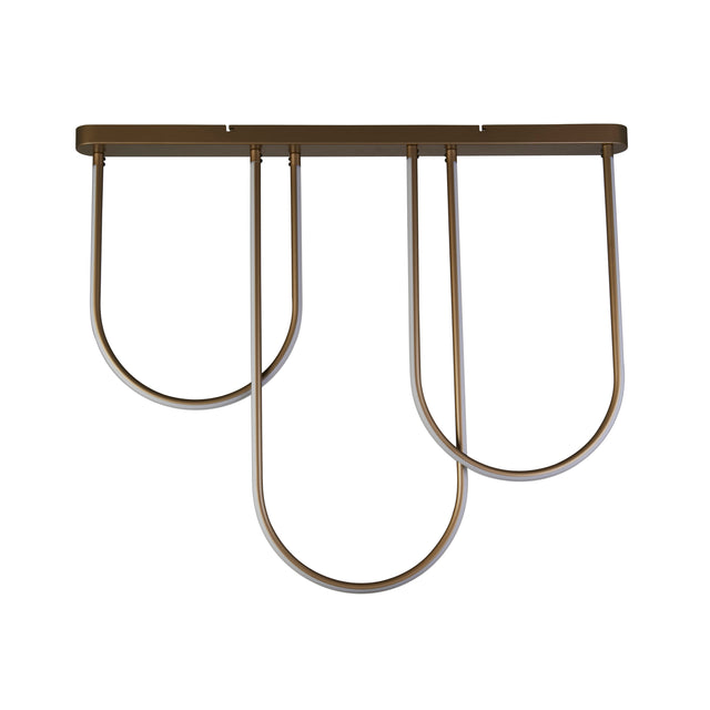 Chime LED Flush, Bronze Metal