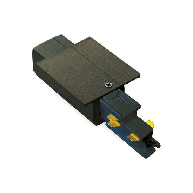 LINK TRIM MAIN CONNECTOR END LEFT DALI 1-10V BK
