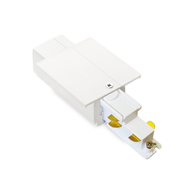 LINK TRIM MAIN CONNECTOR END LEFT DALI 1-10V WH