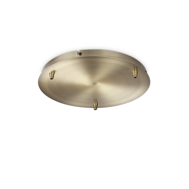 ROSONE STANDARD 3 LUCI BRASS