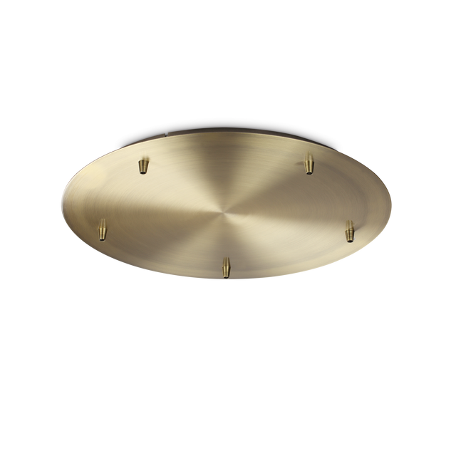 ROSONE STANDARD 5 LUCI BRASS