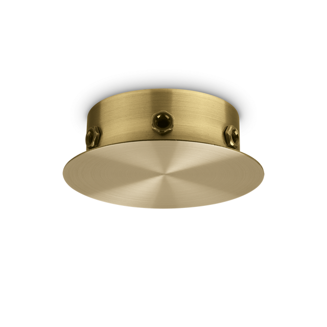 ROSONE MAGNETICO 6 LUCI BRASS