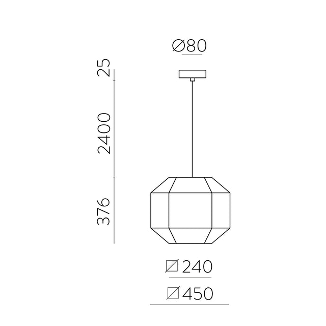 Bauhaus Pendant lamp