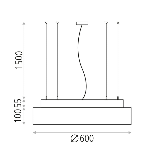 Isia Air Cleaner Pendant lamp