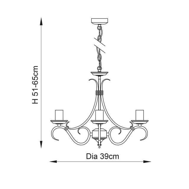 Bernice 3lt pendant