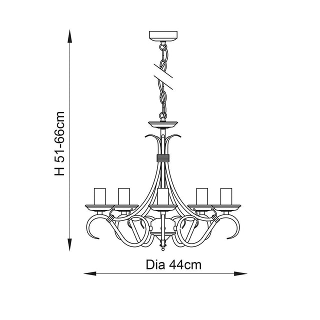 Bernice 5lt pendant