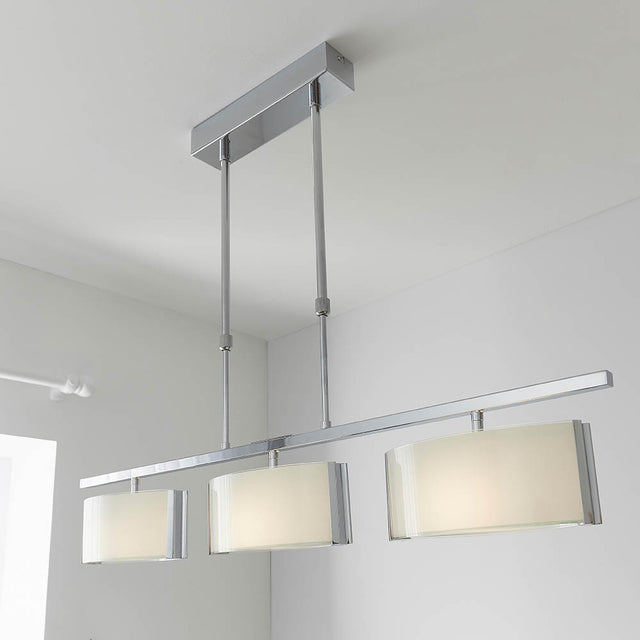 Clef 3lt linear semi flush