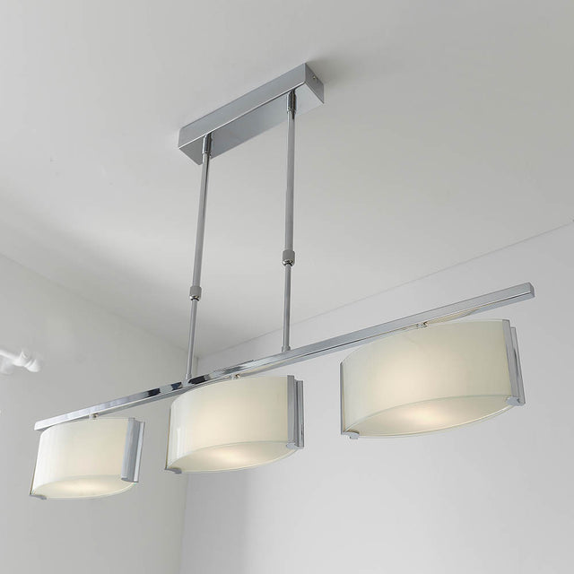 Clef 3lt linear semi flush