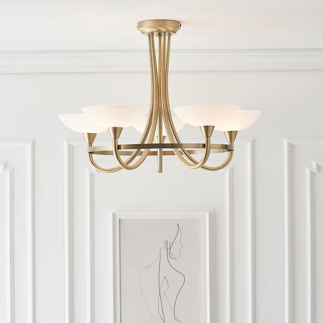 Cagney 5lt semi flush