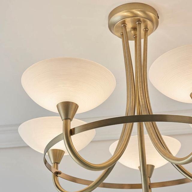 Cagney 5lt semi flush
