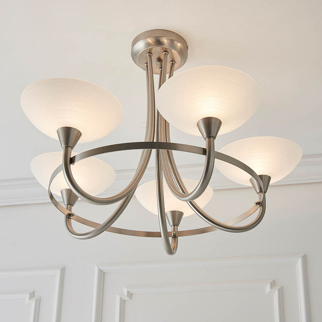 Cagney 5lt semi flush